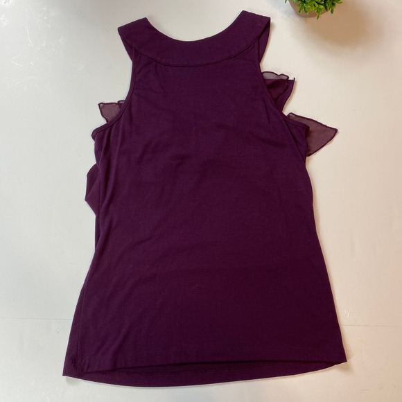 Maurices Purple Sleveless Tank Blouse Sz S - Picture 11 of 15